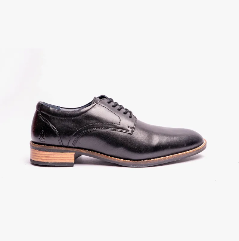 Hush Puppies DAMIEN Mens Formal Lace-Up Shoes Black sold by Shuperb
