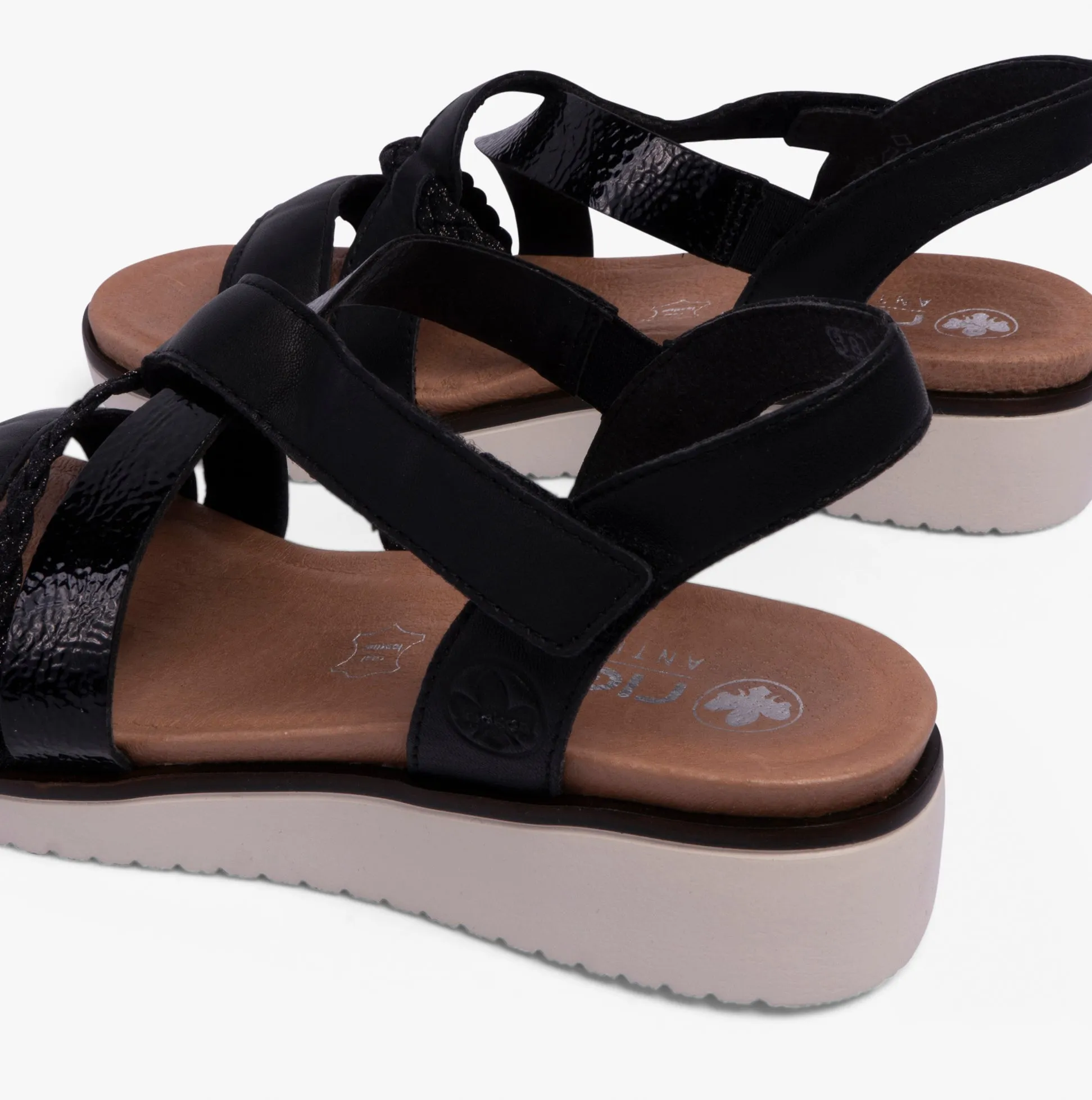 Rieker V3773-00 Womens Sandals Black sold by Shuperb product image thumbnail 5
