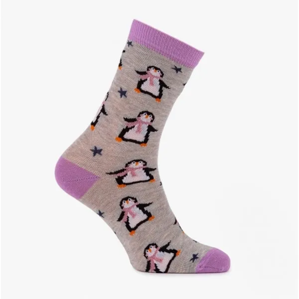 NOVELTY DAY SOCKS Ladies 3 Pack Socks Penguins: sold by Shuperb product image thumbnail 2