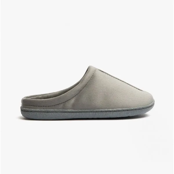 Jo & Joe CLIFF Mens Mule Slippers Grey sold by Shuperb
