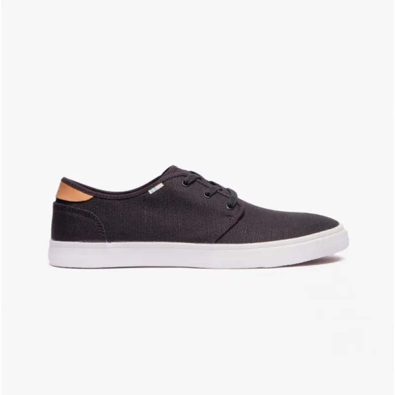 CARLO Mens Canvas Trainers Black sold by Shuperb