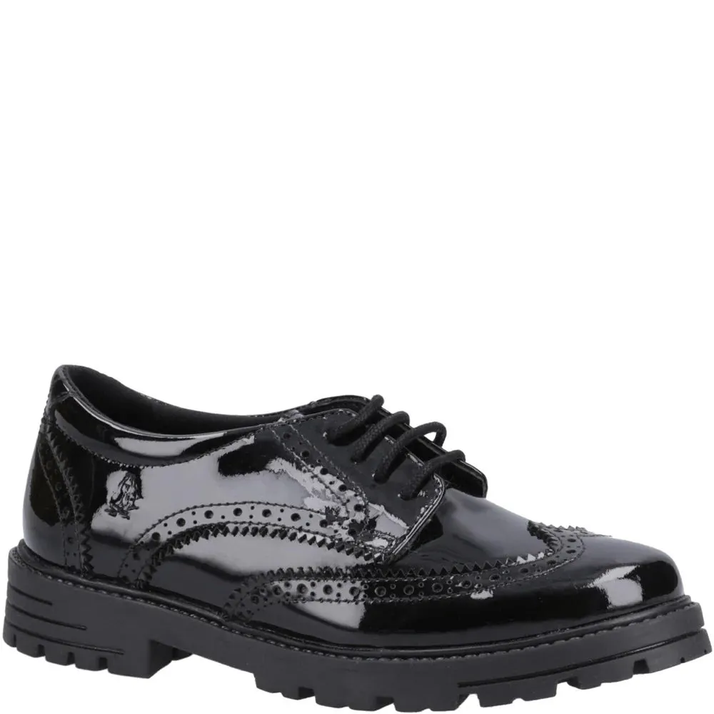 MAXINE PATENT SENIOR Girls Shoes Black sold by Shuperb