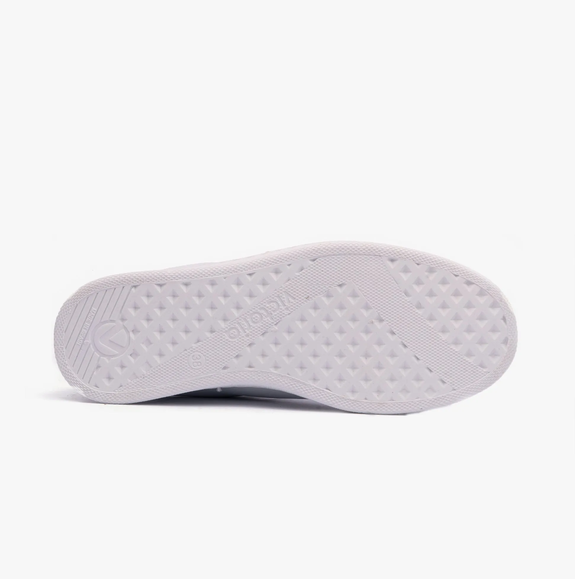 Victoria TENIS LEATHER & GLITTER SWIRLS Womens Trainers Blanco sold by Shuperb product image thumbnail 5