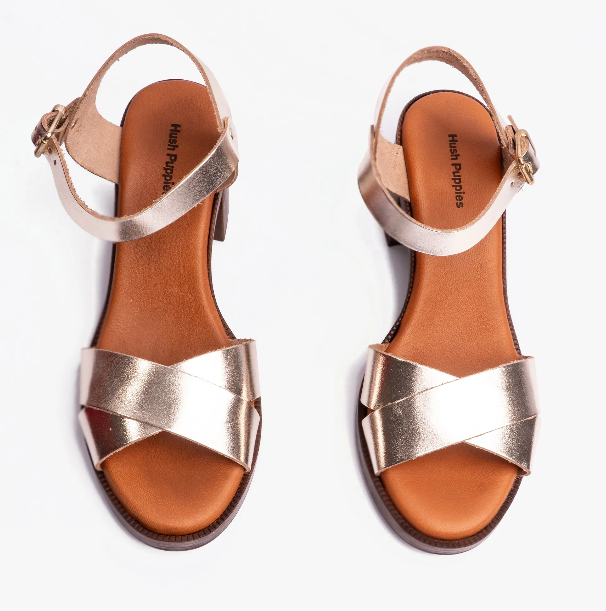 Hush Puppies GEORGIA Womens Sandals Gold sold by Shuperb product image thumbnail 3