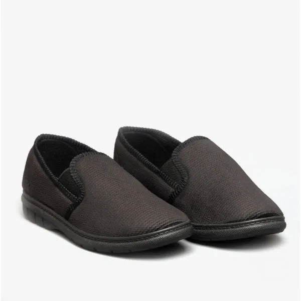 Fleet & Foster JOHN Mens Slippers Black sold by Shuperb product image thumbnail 2
