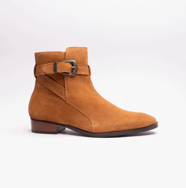 Club Cubano RICARDO Mens Boots Cognac sold by Shuperb