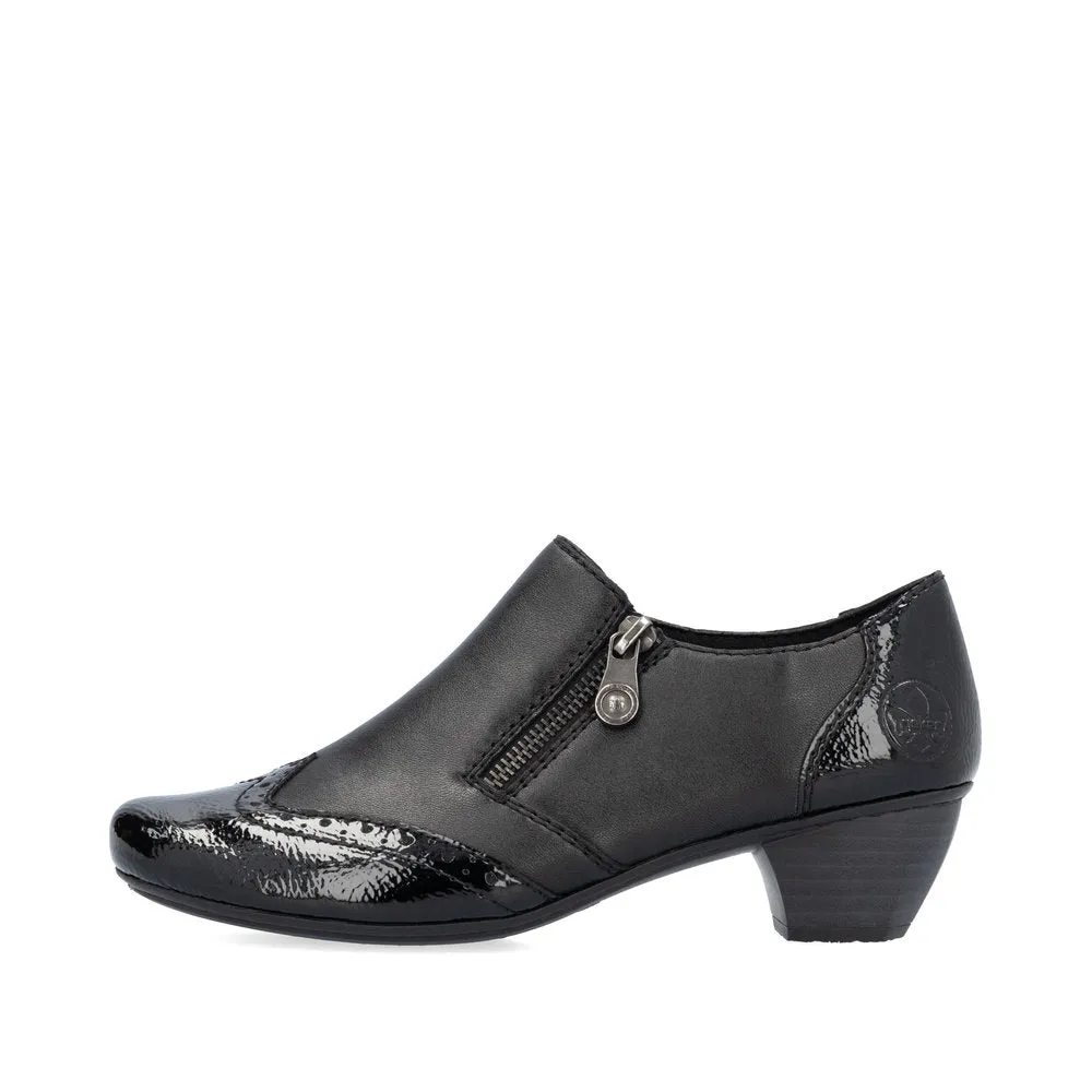Rieker 41757-00 Womens Shoes Black sold by Shuperb