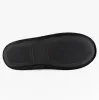 Totes Isotoner Mens Memory Foam Mule Slippers Black sold by Shuperb
