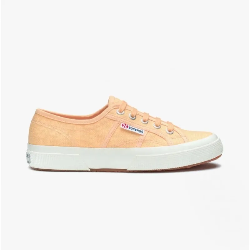 2750 COTU CLASSIC Ladies Trainers Orange Apricot made by Superga