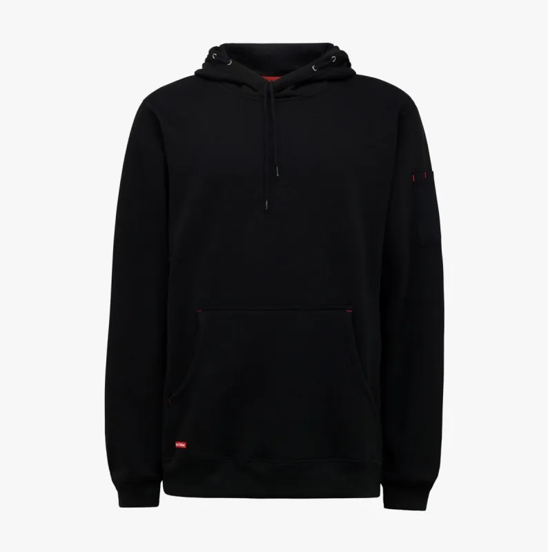Hard Yakka BRUSHED FLEECE Mens Sweatshirt Black sold by Shuperb