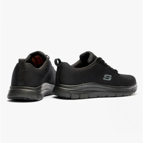 Skechers Work 77125EC FLEX ADVANTAGE - BENDON SR Mens Occupational Trainers Black sold by Shuperb product image thumbnail 3