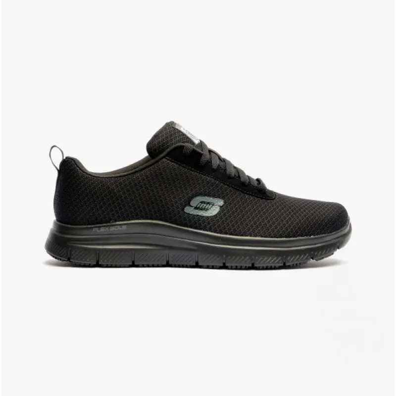 Skechers Work 77125EC FLEX ADVANTAGE - BENDON SR Mens Occupational Trainers Black sold by Shuperb