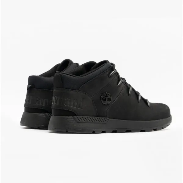 SPRINT TREKKER MID Mens Nubuck Chukka Boots Black sold by Shuperb product image thumbnail 5
