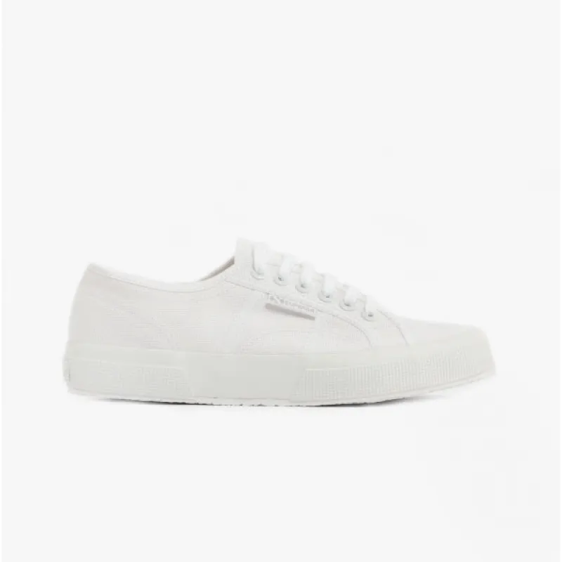 2750 COTU CLASSIC Ladies Canvas Trainers Total White sold by Shuperb