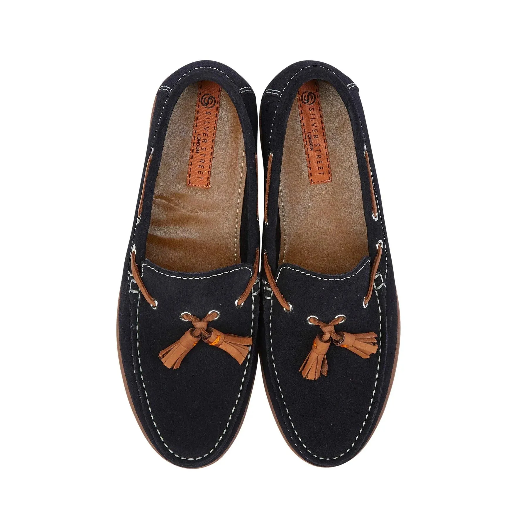 Silver Street London MILFORD Mens Loafers Navy sold by Shuperb product image thumbnail 4