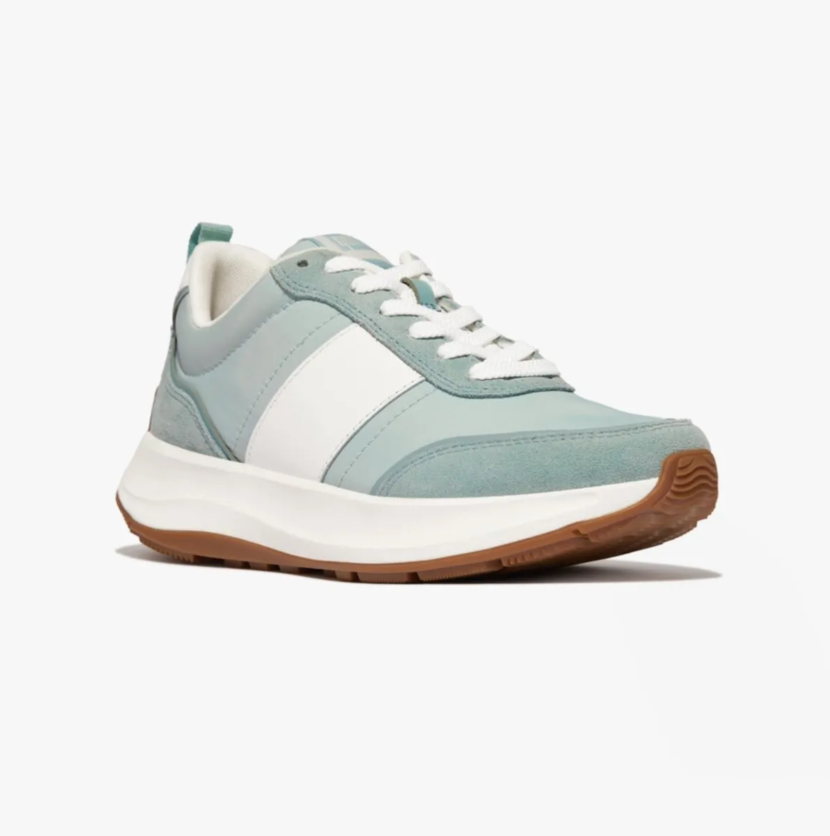 F-MODE Womens Trainers Mint Blue Mix sold by Shuperb product image thumbnail 4