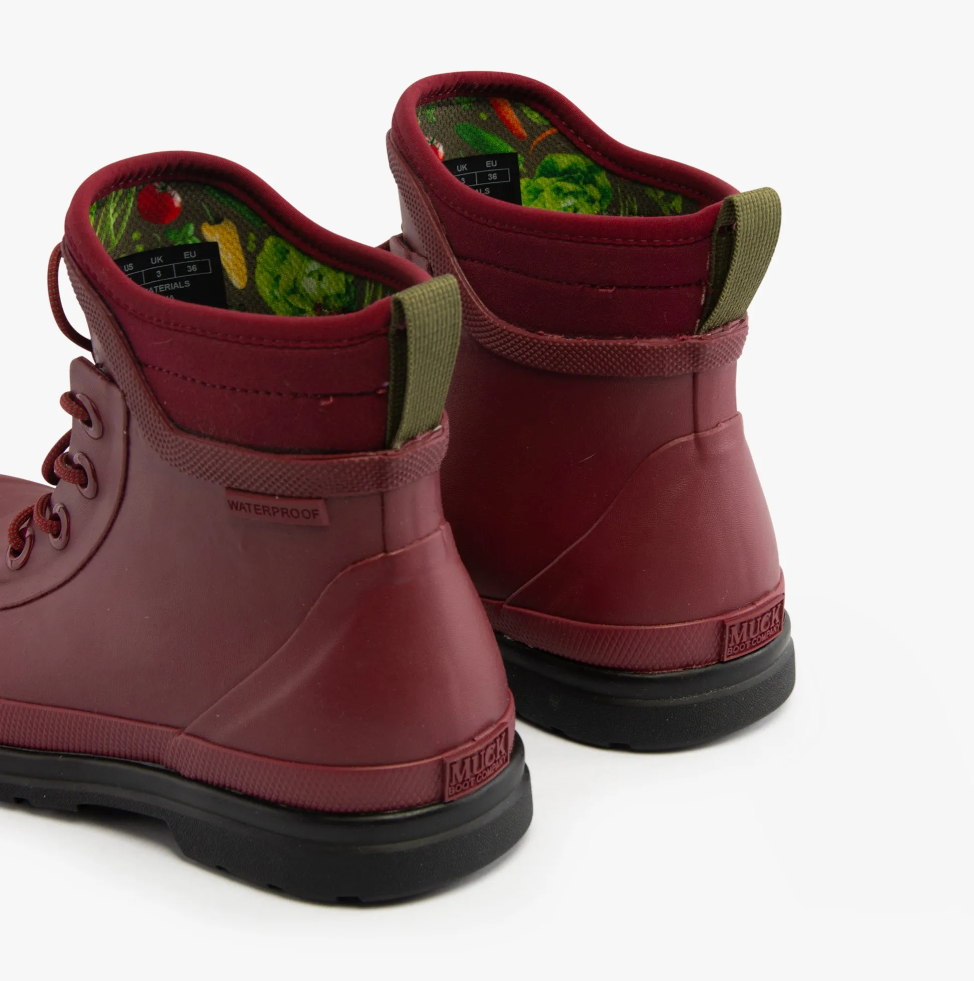 Muck Boots MUCK ORIGINALS Womens Rubber/Neoprene Wellington Boots Red sold by Shuperb product image thumbnail 5