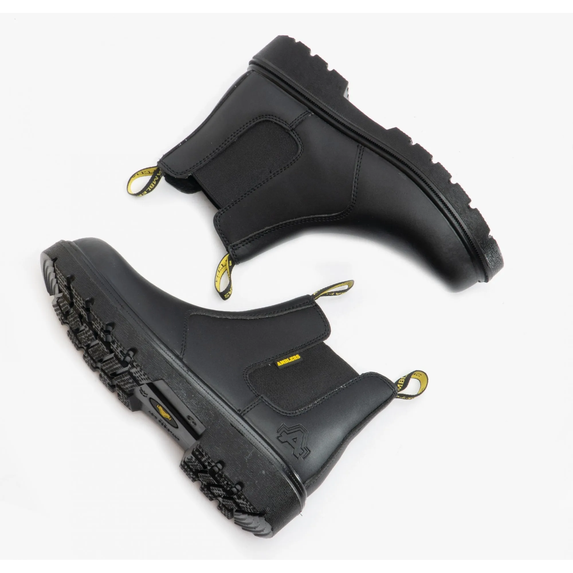 Amblers Safety FS116 Unisex Leather Chelsea Safety Boots Black sold by Shuperb product image thumbnail 2