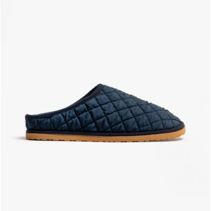 Padders THETIS Womens (2E Fit) Mule Slippers Navy sold by Shuperb