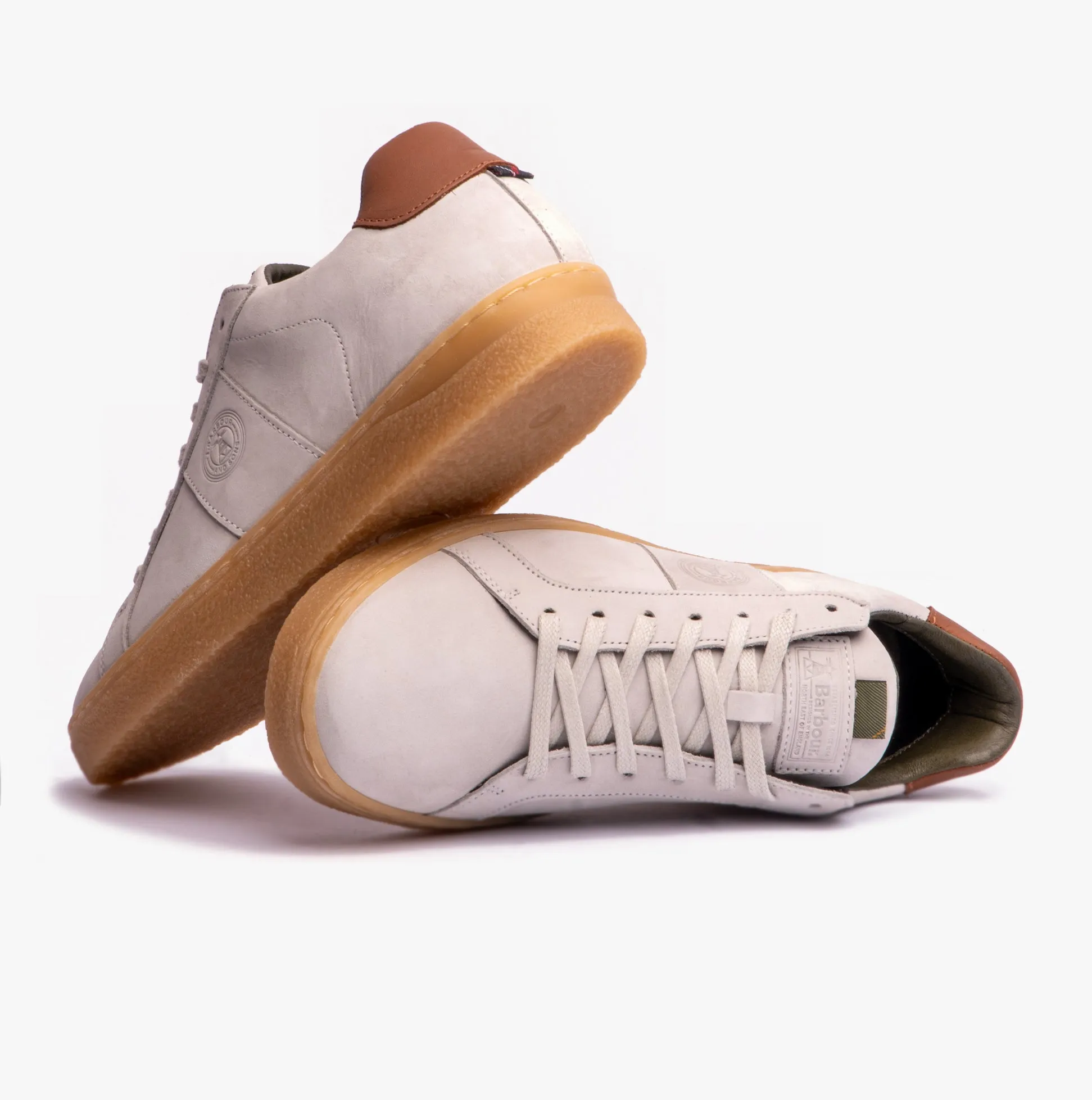 Barbour REFLECT Mens Casual Trainers Off White sold by Shuperb product image thumbnail 5