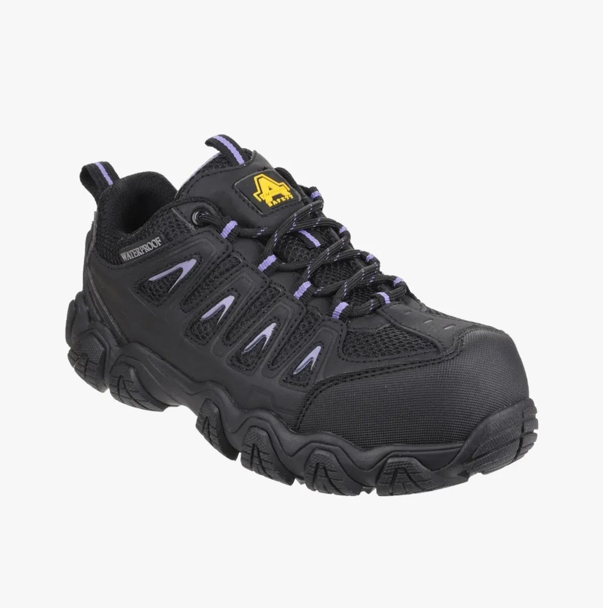 AS708C Womens Safety Trainers Black sold by Shuperb product image thumbnail 2
