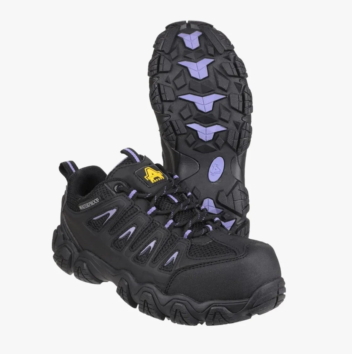 AS708C Womens Safety Trainers Black sold by Shuperb product image thumbnail 4