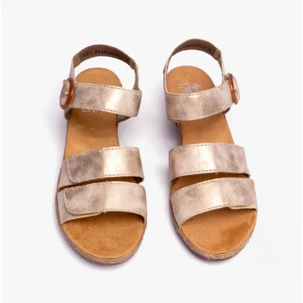 Rieker 62487-60 Womens Heel Shoes Beige sold by Shuperb product image thumbnail 5