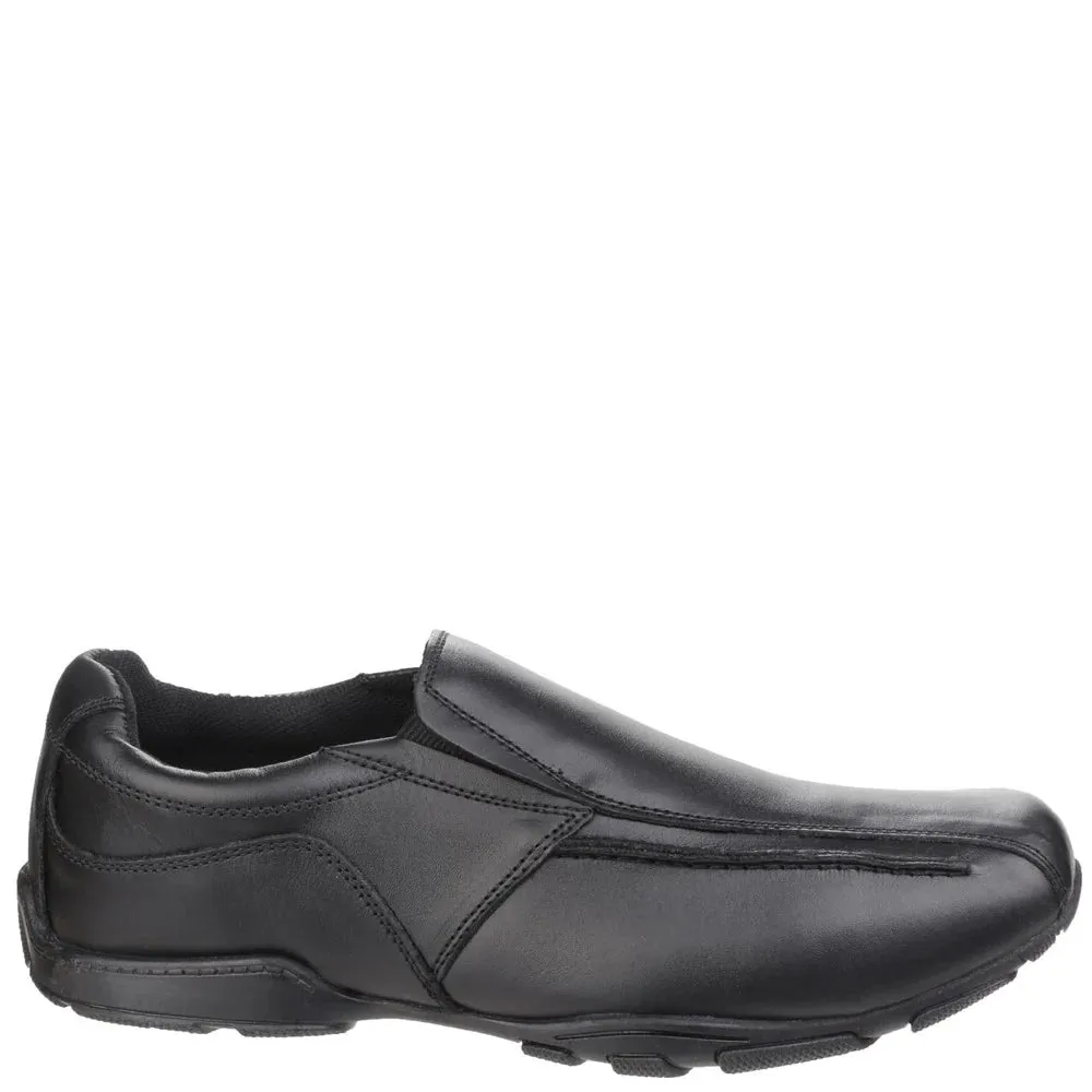 Hush Puppies BESPOKE SENIOR Boys Shoes Black sold by Shuperb product image thumbnail 5