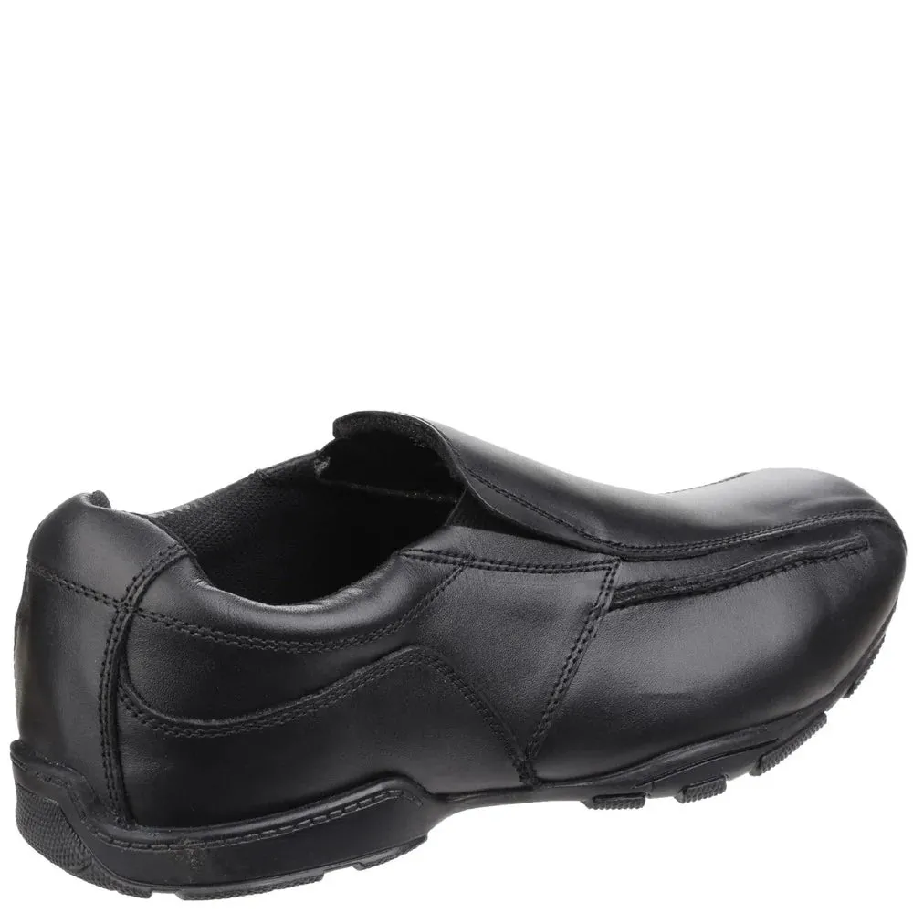 Hush Puppies BESPOKE SENIOR Boys Shoes Black sold by Shuperb product image thumbnail 4