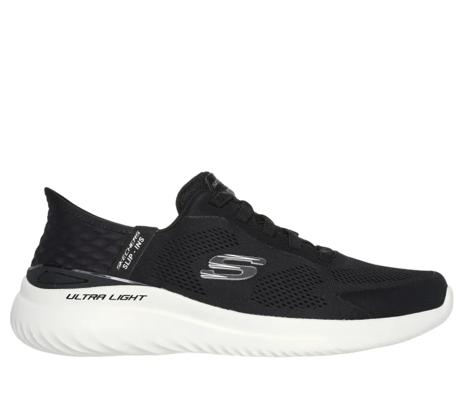 232459/BKW BOUNDER 2.0 - EMERGED Mens Slip-In Trainers Black/White sold by Shuperb