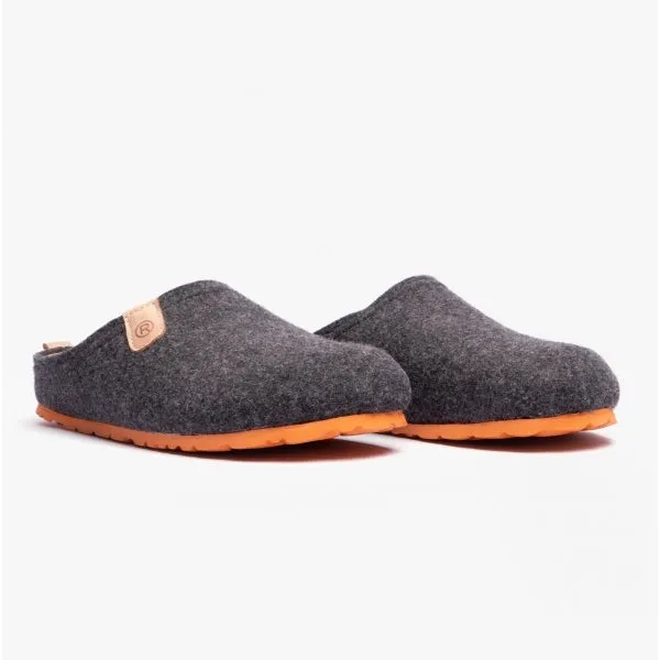 Rohde 6900-82 Mens Slippers Anthracite sold by Shuperb