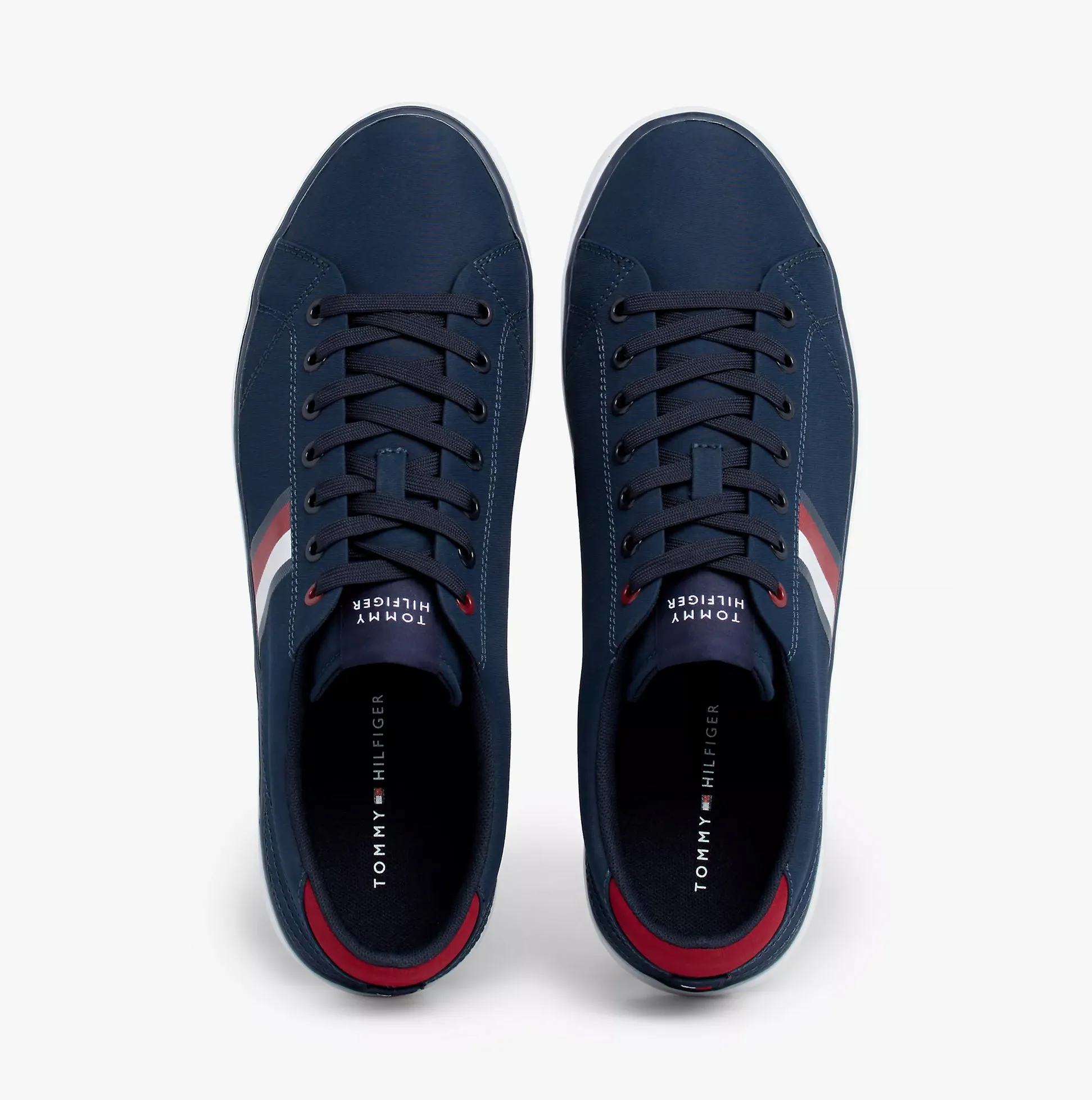 Tommy Hilfiger HI LOW STRIP Mens Trainers Desert Sky sold by Shuperb product image thumbnail 5