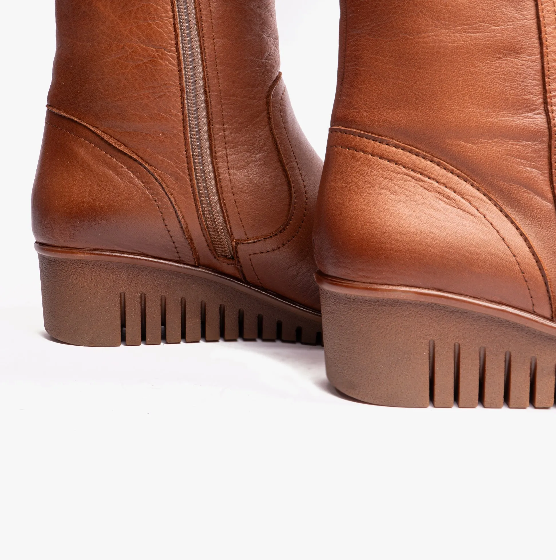 FITZGERALD Womens Tall Boots Tan sold by Shuperb product image thumbnail 4