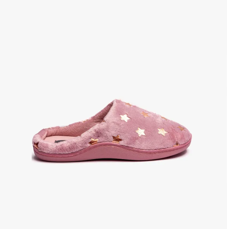 HESTIA Womens Slippers Pink sold by Shuperb