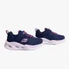Skechers 303715N/NVY SKECHERS SOLA GLOW Girls Trainers Navy sold by Shuperb