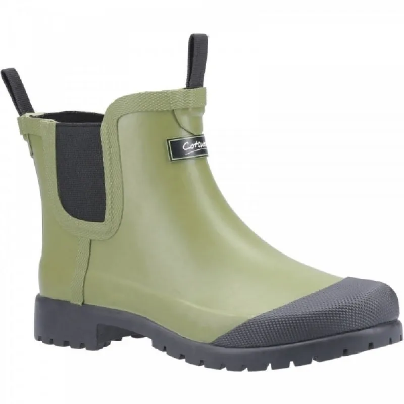 Cotswold BLENHEIM Womens Rubber Ankle Wellington Boots Green sold by Shuperb