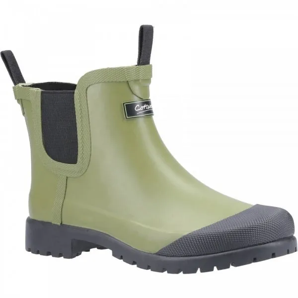 Cotswold BLENHEIM Womens Rubber Ankle Wellington Boots Green sold by Shuperb