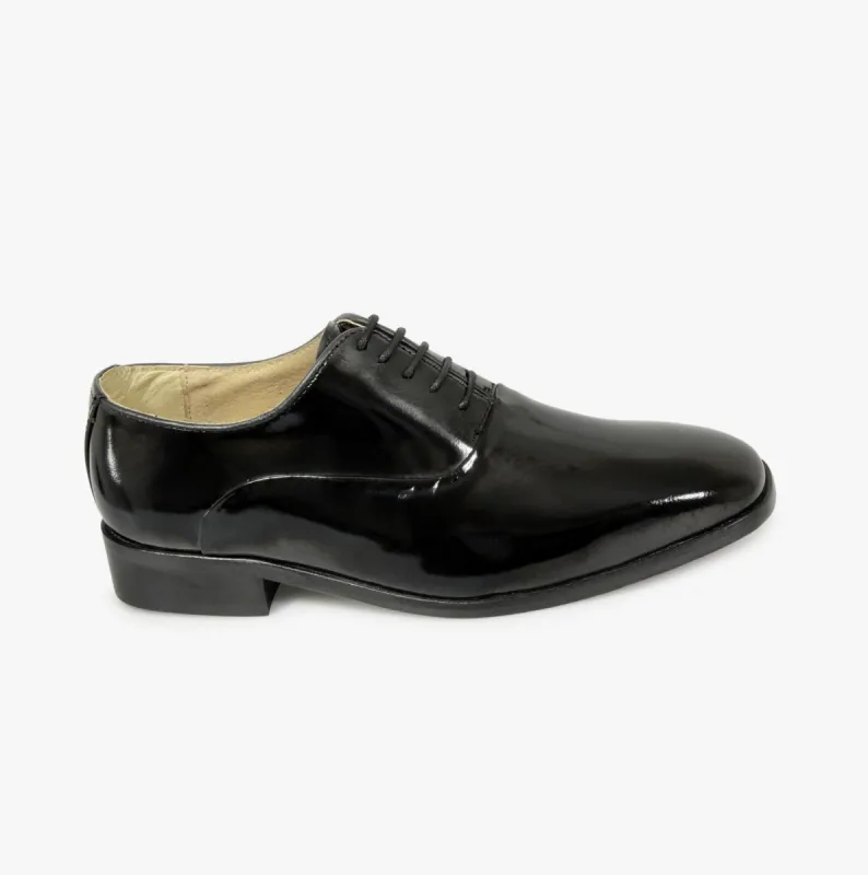 Montecatini Mens Patent Leather Evening Oxford Shoes Black sold by Shuperb