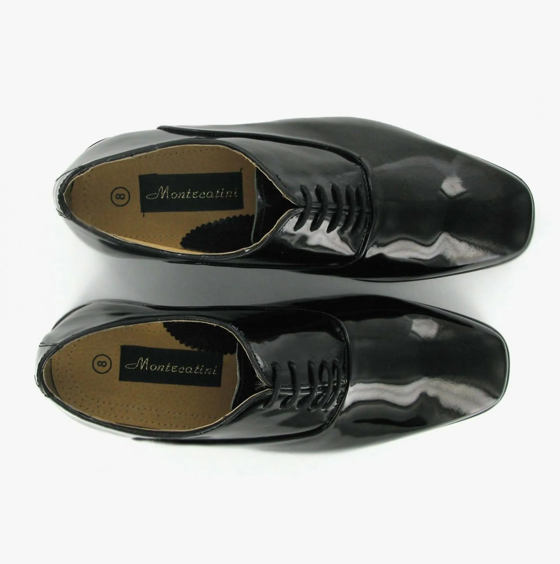 Montecatini Mens Patent Leather Evening Oxford Shoes Black sold by Shuperb product image thumbnail 5