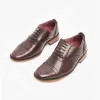 Goor FRANCIS JNR Boys Oxford Lace Up Shoes Oxblood sold by Shuperb