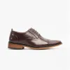 Goor FRANCIS JNR Boys Oxford Lace Up Shoes Oxblood sold by Shuperb