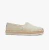 TOMS ALPARGATA PLATFORM ROPE Womens Slip-On Canvas Espadrilles Natural sold by Shuperb