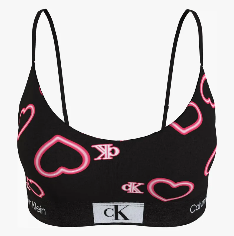 Calvin Klein UNLINED BRALETTE H1R Womens Bra Black sold by Shuperb