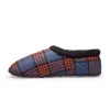 EDWARD Mens Full Slippers Blue Multi Check sold by Shuperb