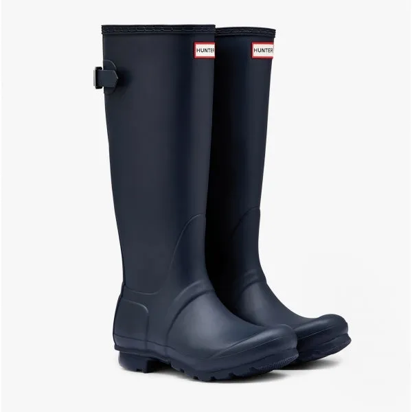 ORIGINAL TALL BACK ADJUSTABLE Womens Wellies Navy sold by Shuperb product image thumbnail 2