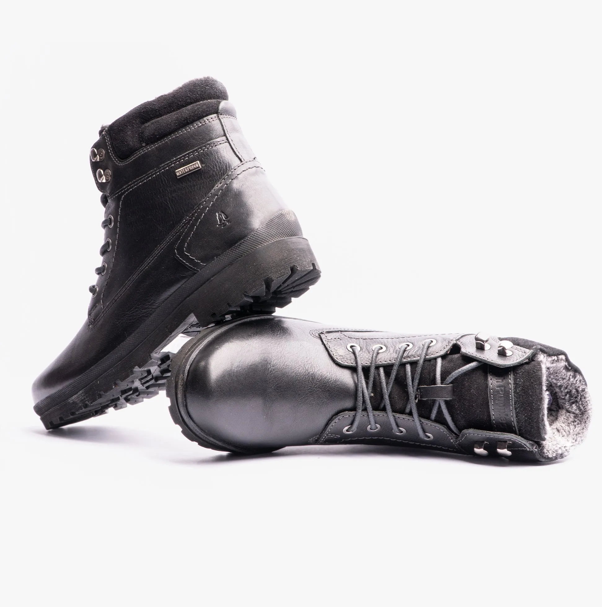 Hush Puppies ANNAY Womens Leather Ankle Boots Black sold by Shuperb product image thumbnail 2