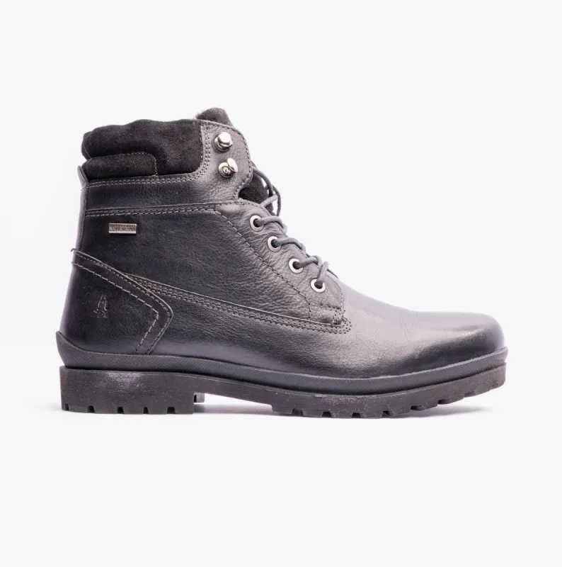 Hush Puppies ANNAY Womens Leather Ankle Boots Black sold by Shuperb