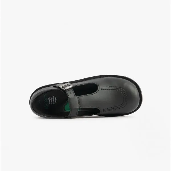 KICK T BAR VEGAN JNR Girls Mary Jane Shoes Black sold by Shuperb product image thumbnail 5