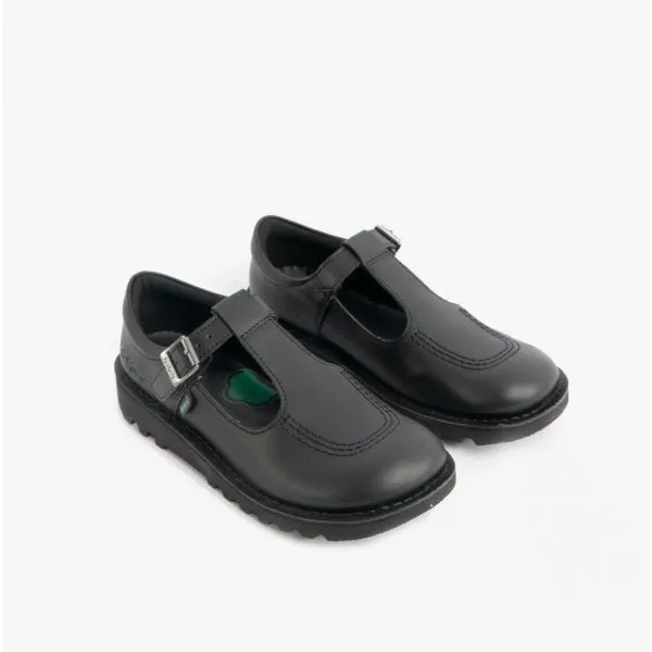 KICK T BAR VEGAN JNR Girls Mary Jane Shoes Black sold by Shuperb product image thumbnail 2