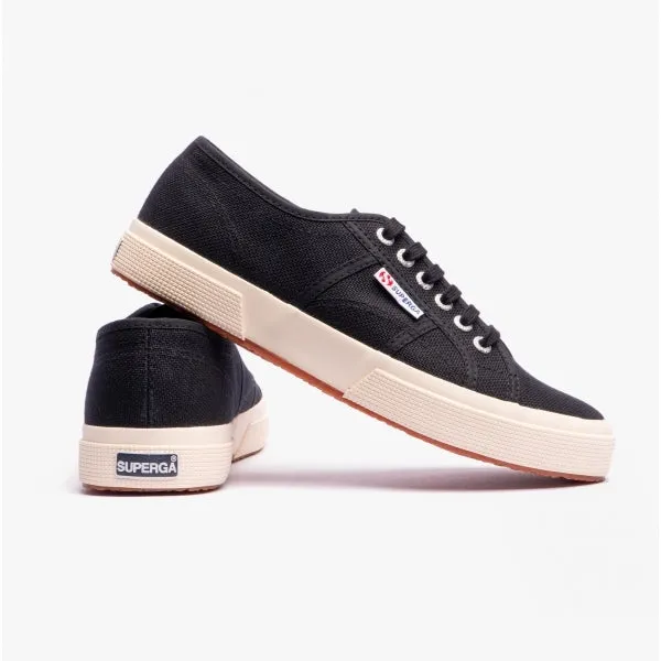 Superga 2750 COTU CLASSIC Womens Canvas Trainers Black sold by Shuperb product image thumbnail 5